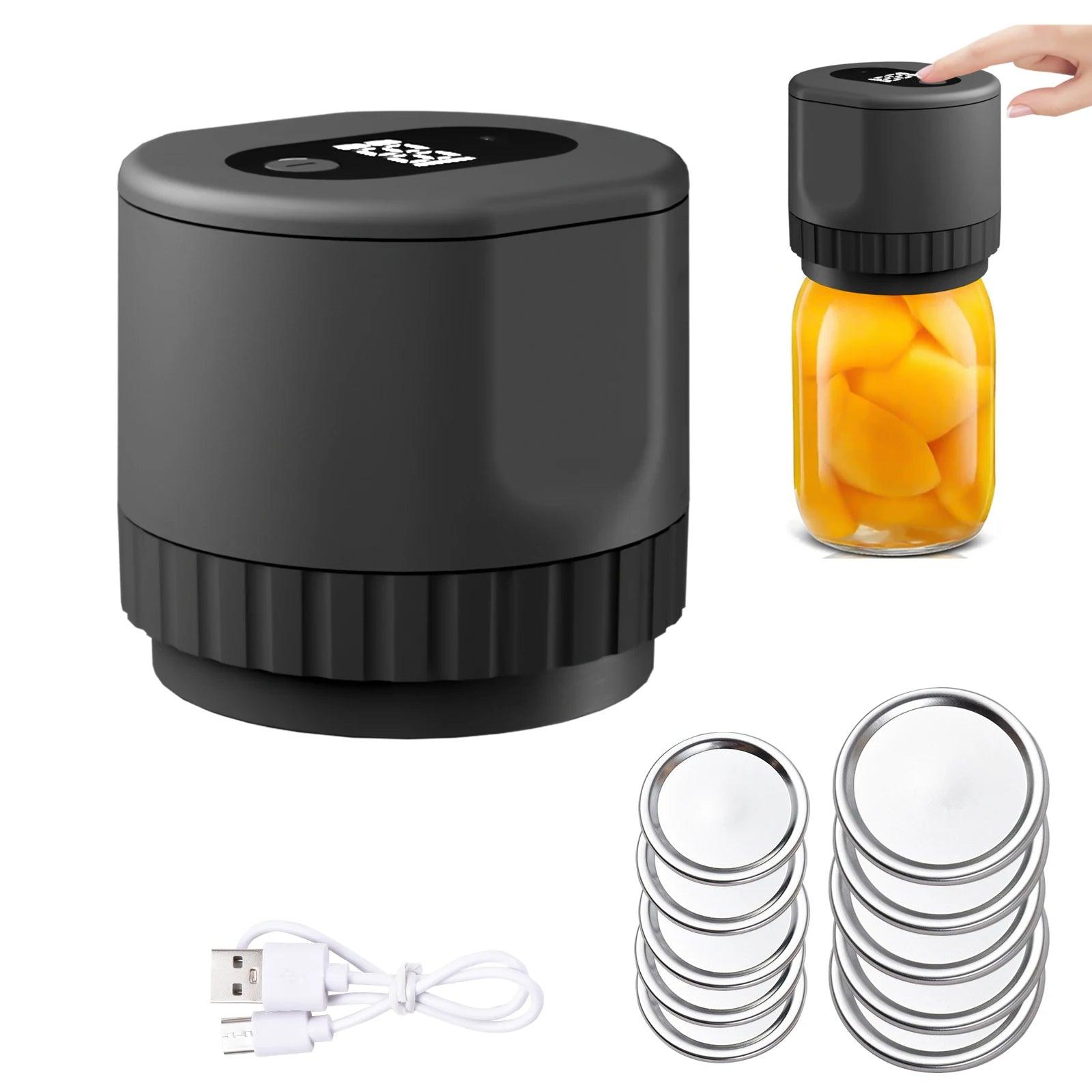 Electric Mason Jar Vacuum Sealer - STYLUX