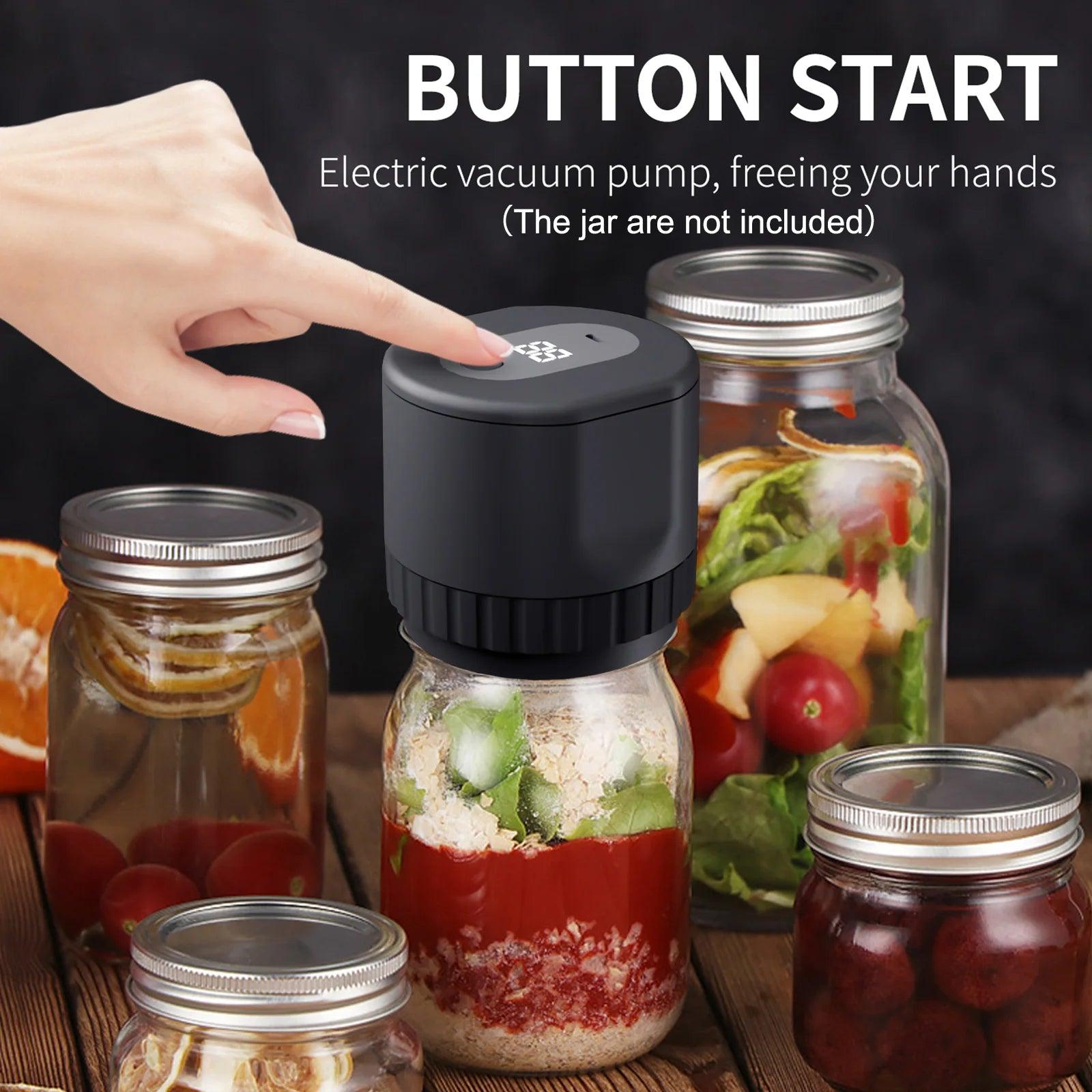 Electric Mason Jar Vacuum Sealer - STYLUX