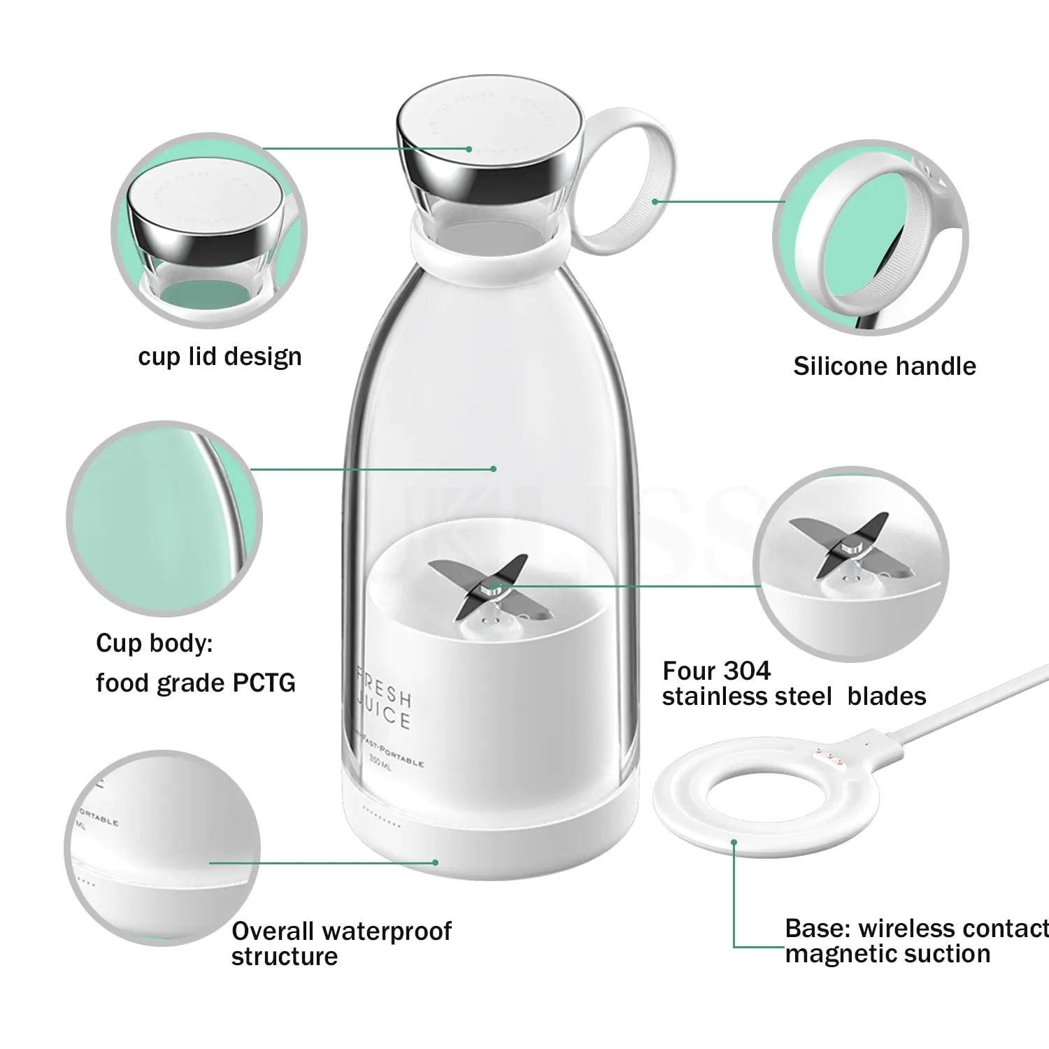 Juice Extractor Portable Mixer Food Processor - STYLUX